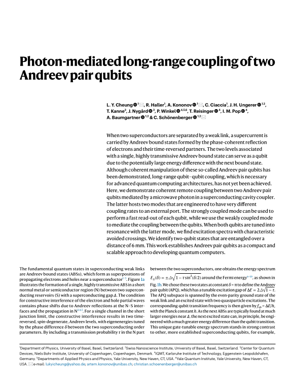 Cover der Publikation