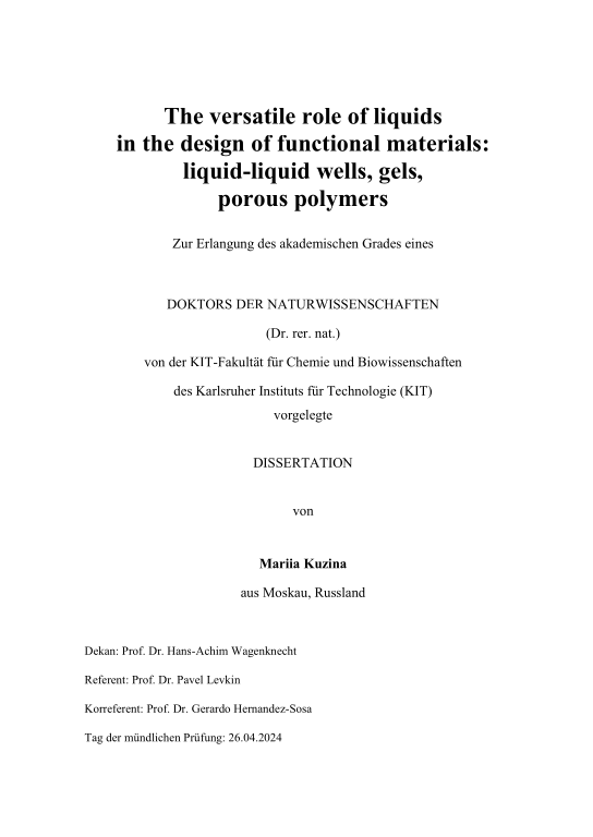 Cover der Publikation