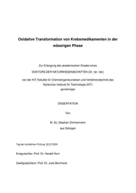 Cover der Publikation