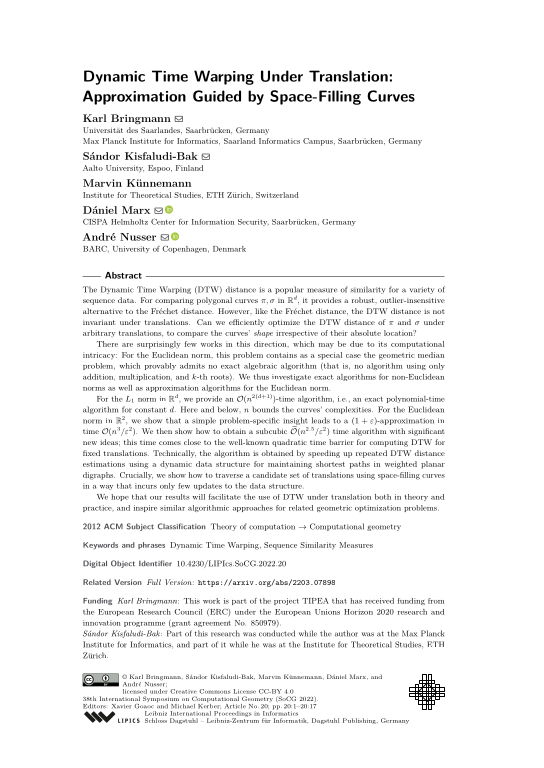 Cover der Publikation