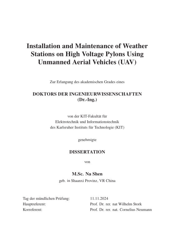 Cover der Publikation