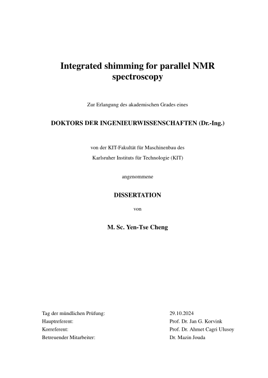 Cover der Publikation