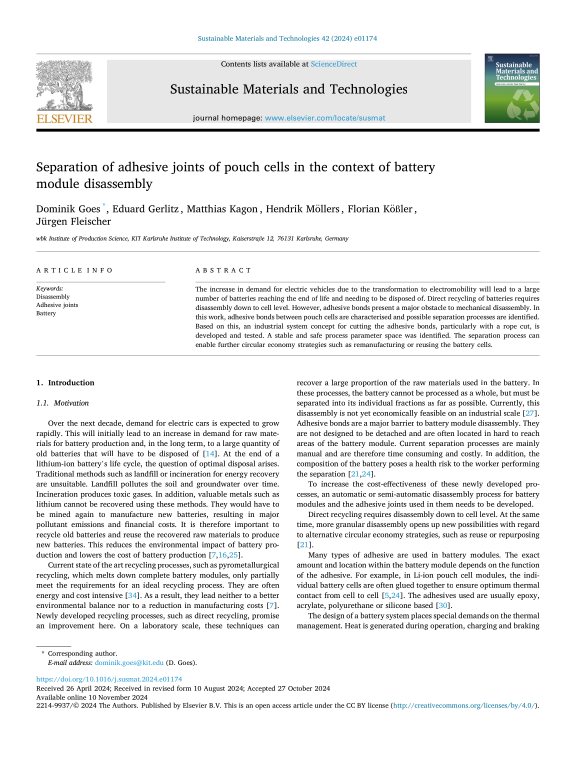 Cover der Publikation