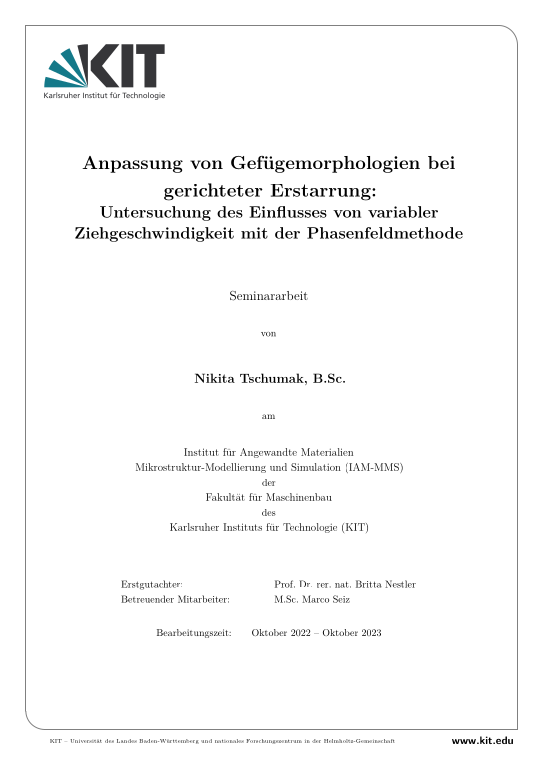 Cover der Publikation