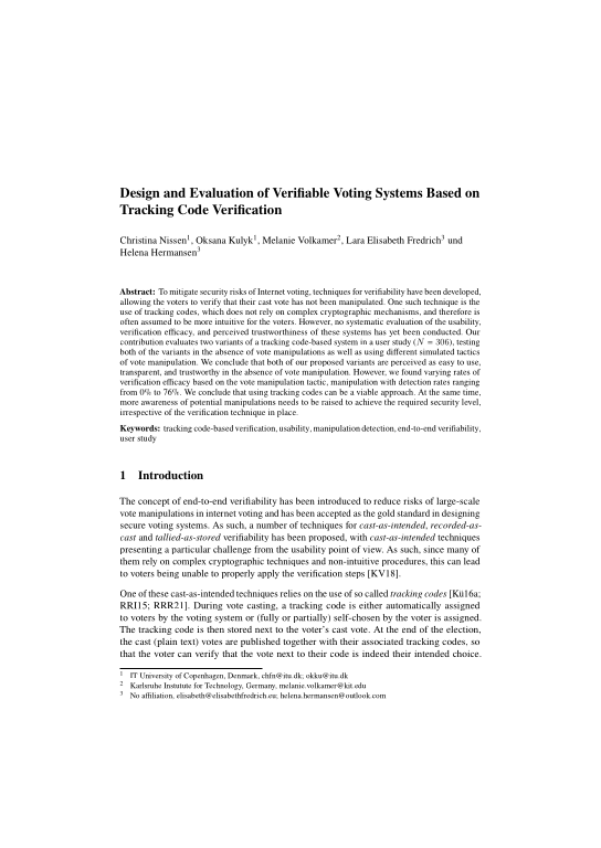 Cover der Publikation