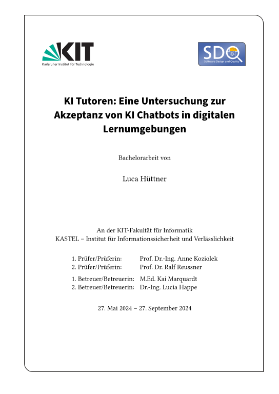 Cover der Publikation