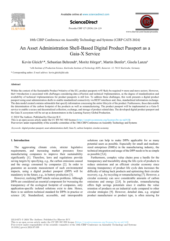 Cover der Publikation