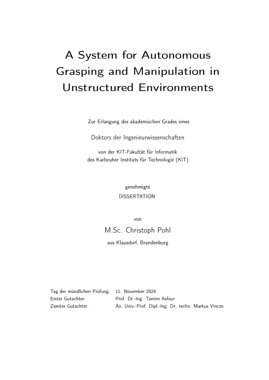 Cover der Publikation