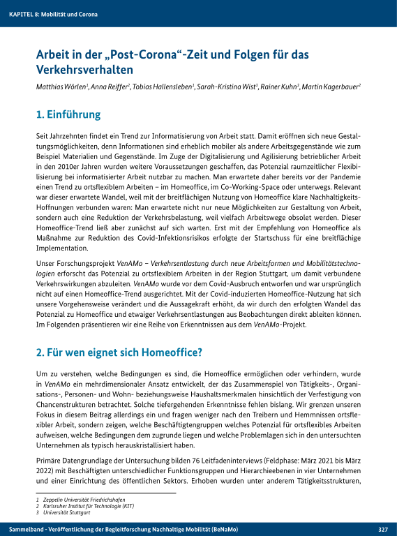 Cover der Publikation