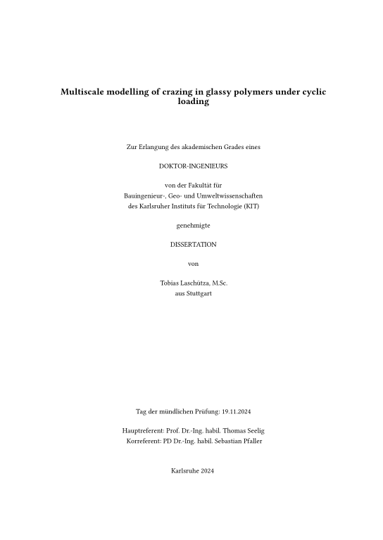 Cover der Publikation