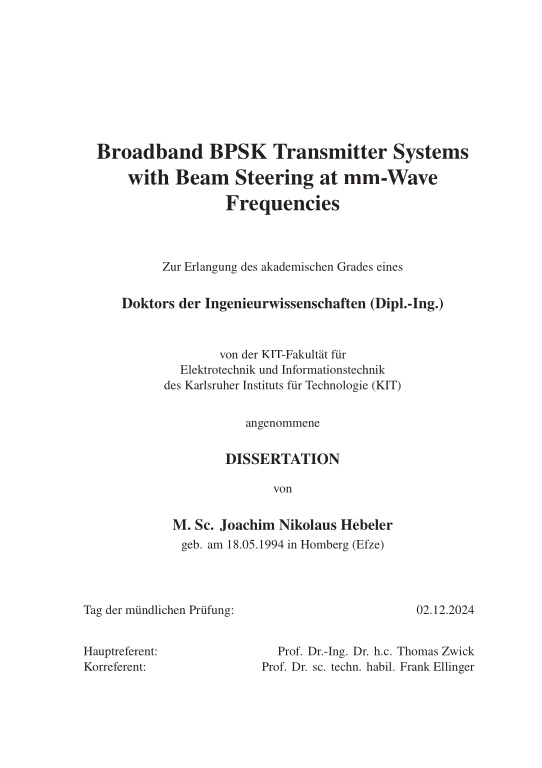Cover der Publikation