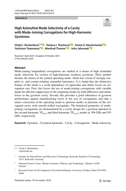 Cover der Publikation