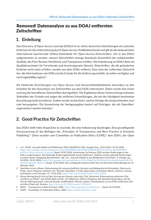 Cover der Publikation