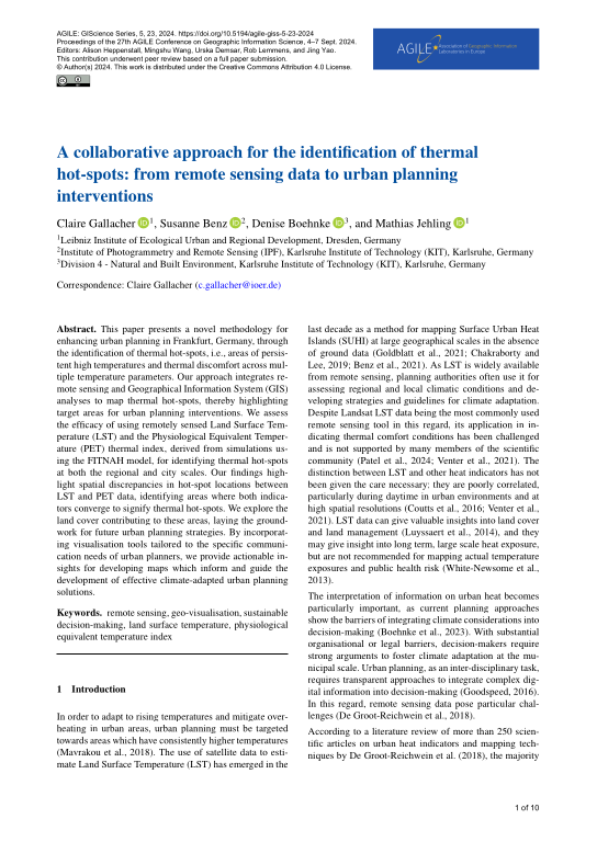 Cover der Publikation