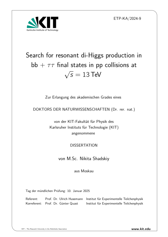 Cover der Publikation