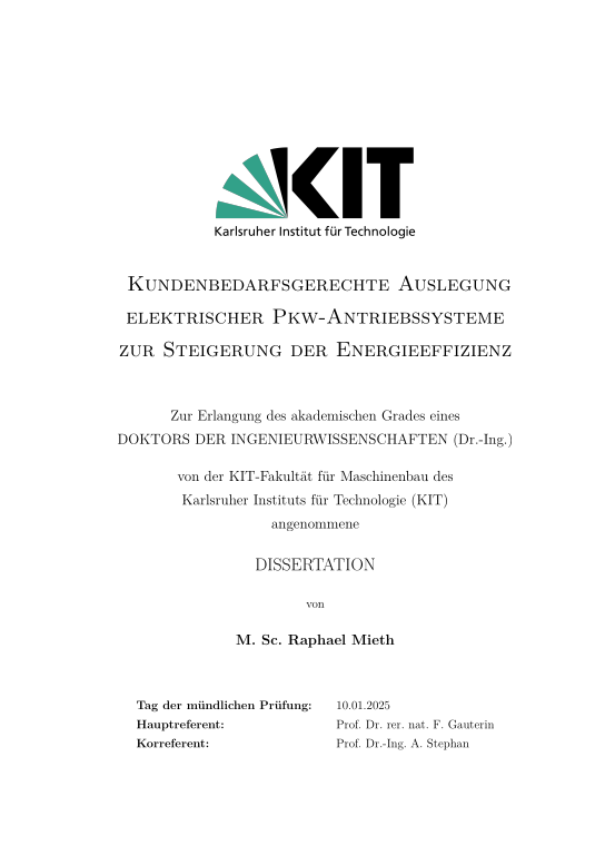 Cover der Publikation