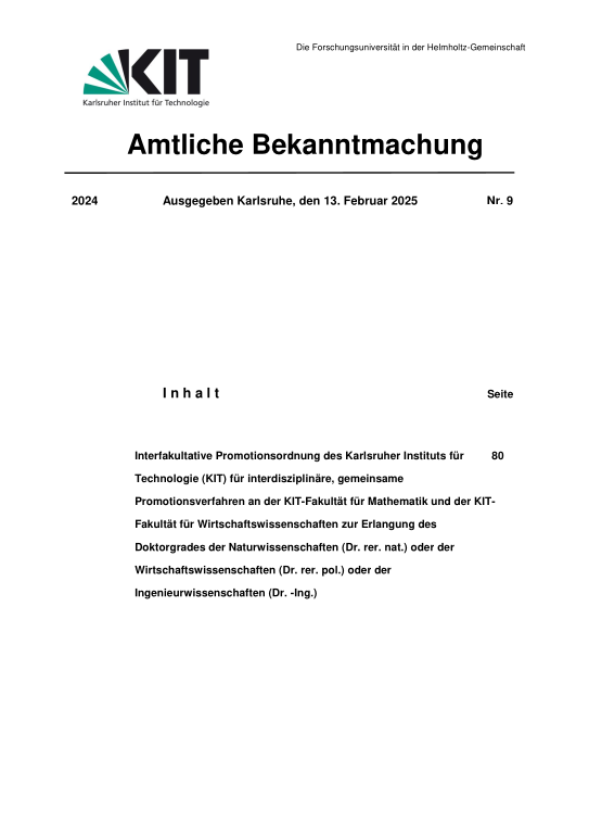 Cover der Publikation