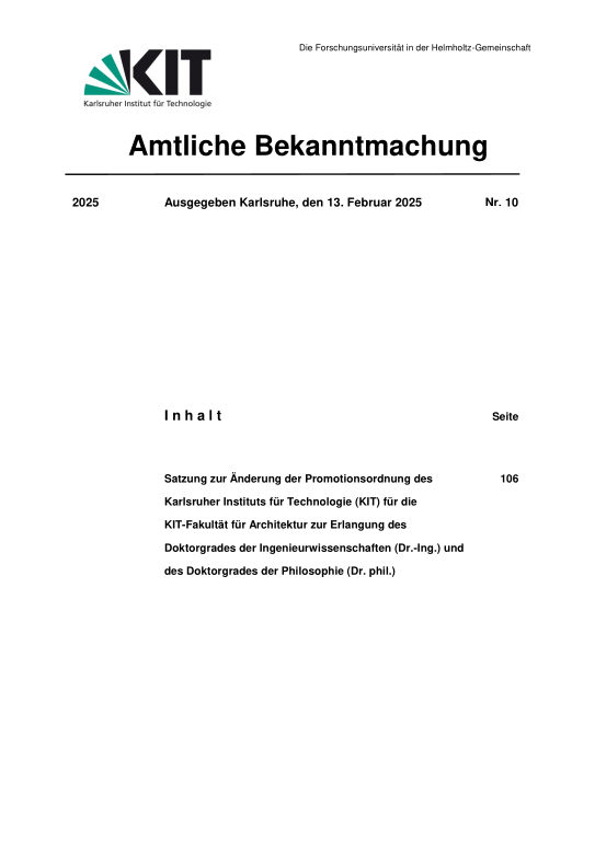 Cover der Publikation