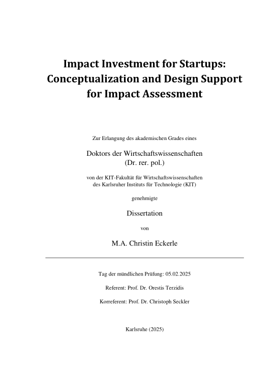 Cover der Publikation