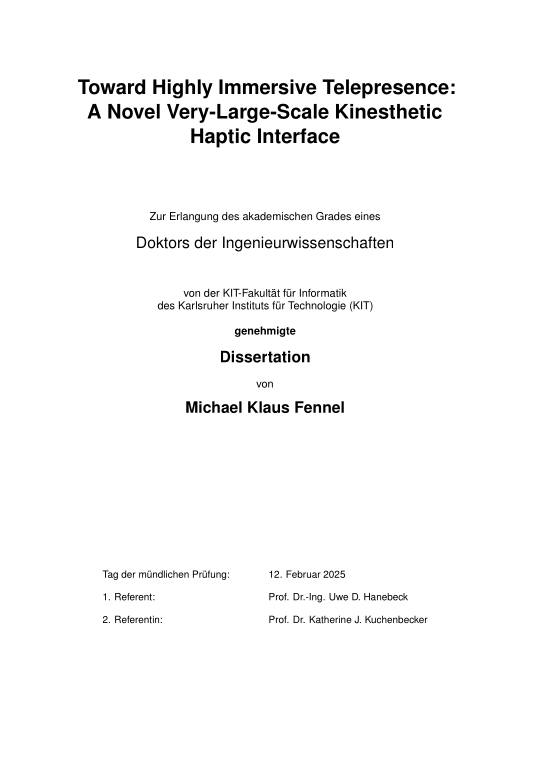 Cover der Publikation