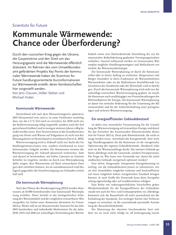 Cover der Publikation