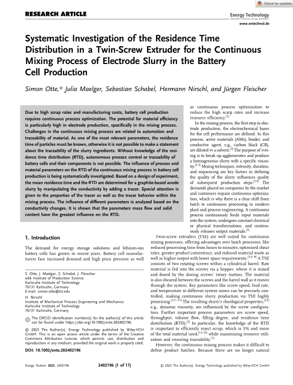 Cover der Publikation