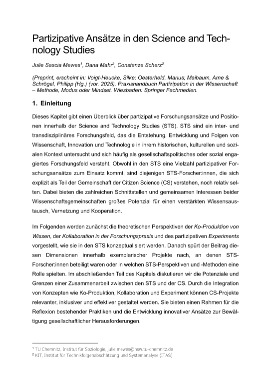 Cover der Publikation