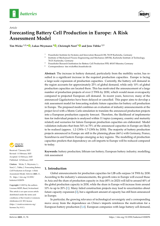 Cover der Publikation