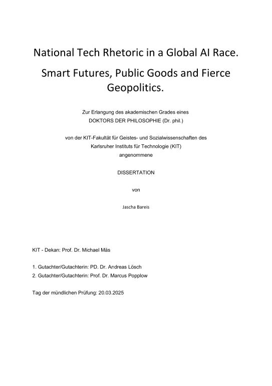 Cover der Publikation