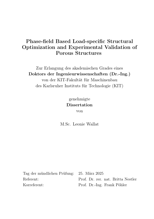 Cover der Publikation