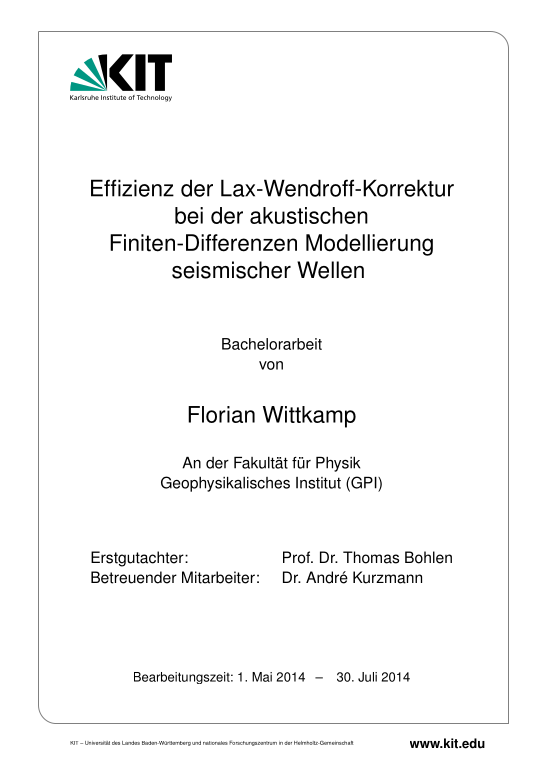Cover der Publikation