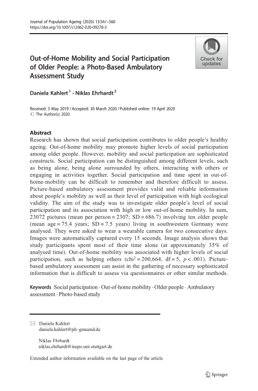 Cover der Publikation