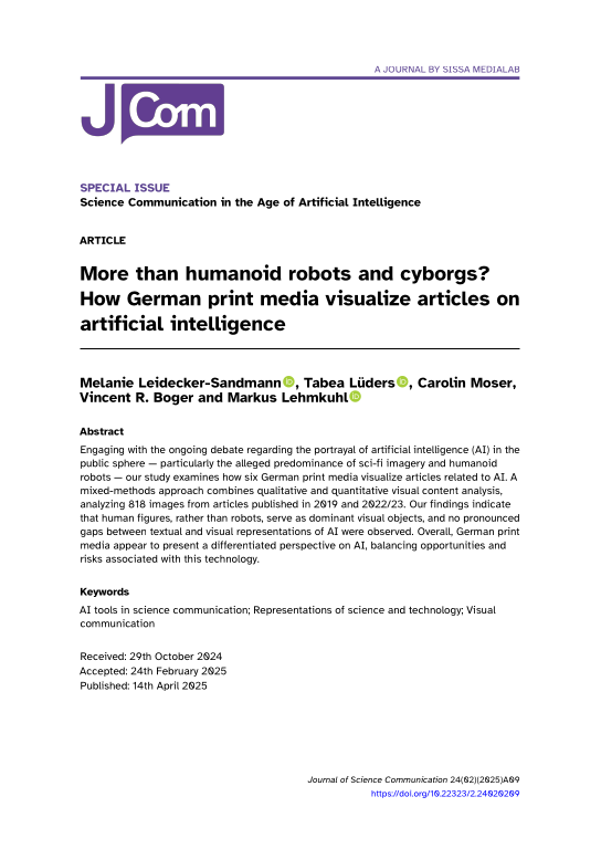 Cover der Publikation