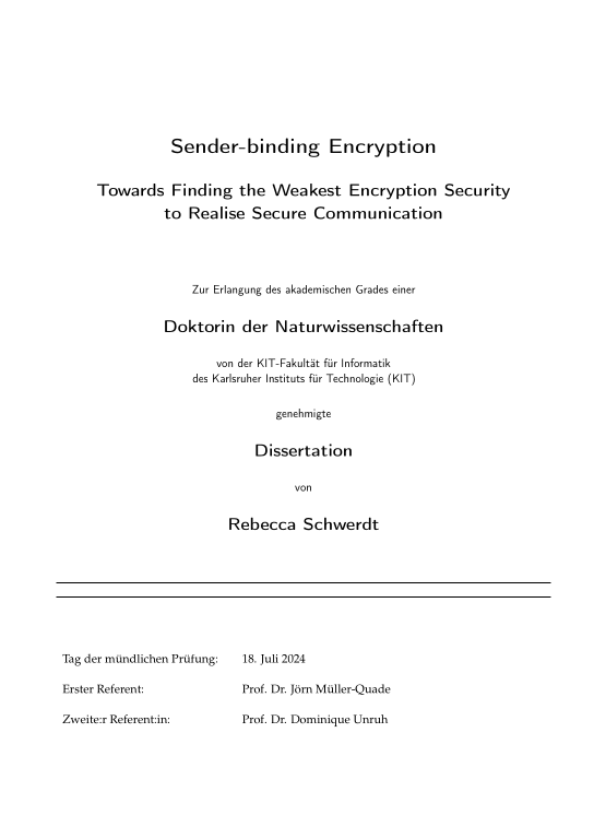 Cover der Publikation