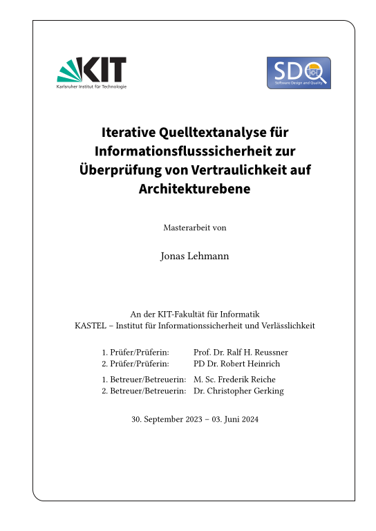 Cover der Publikation
