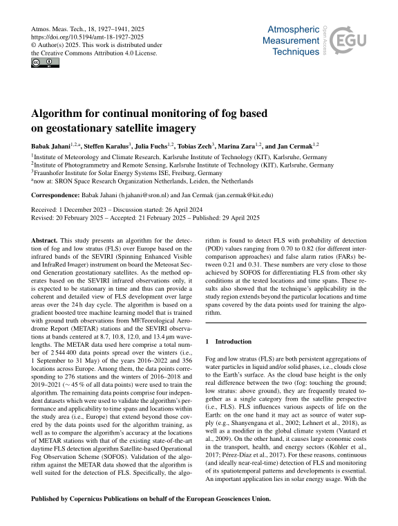 Cover der Publikation