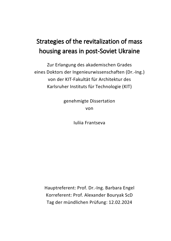 Cover der Publikation