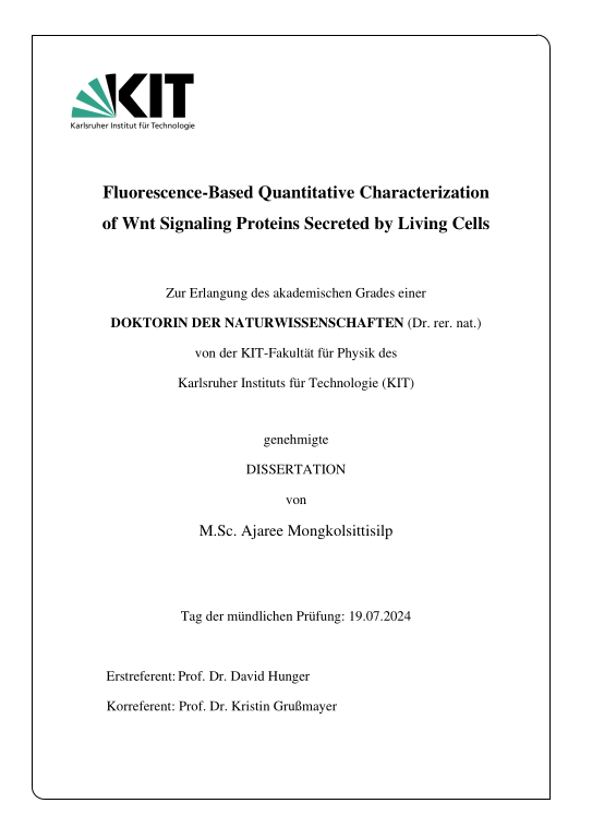 Cover der Publikation