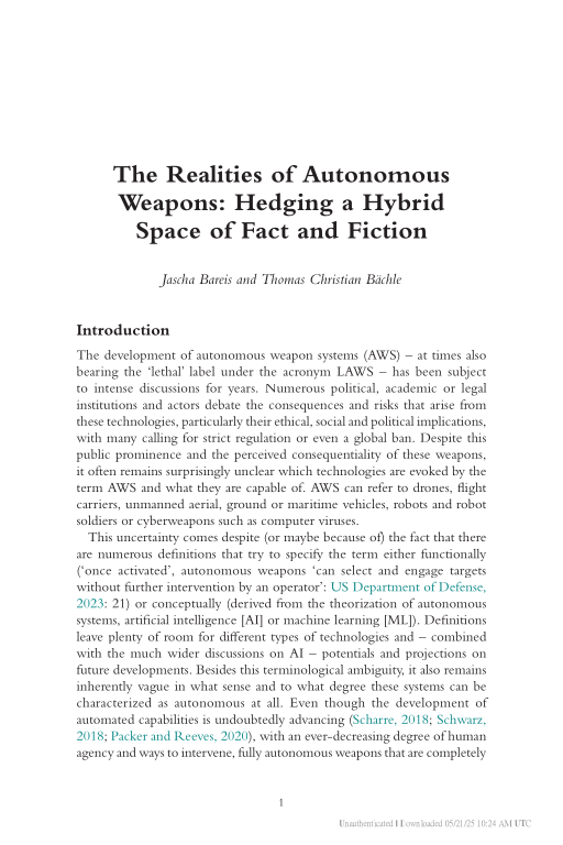 Cover der Publikation