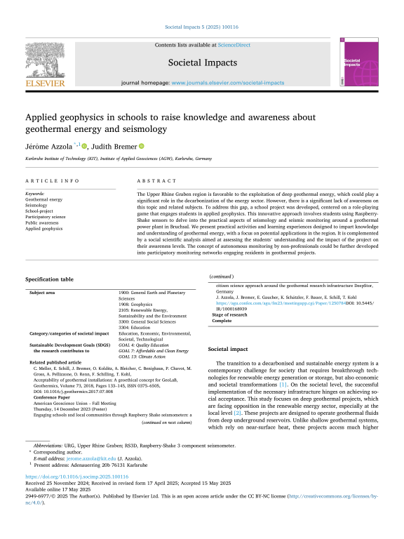 Cover der Publikation