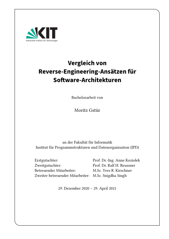 Cover der Publikation