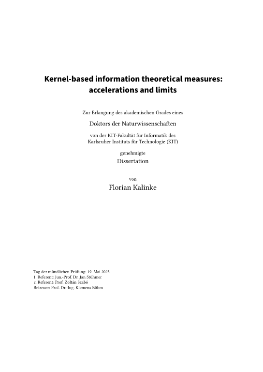 Cover der Publikation