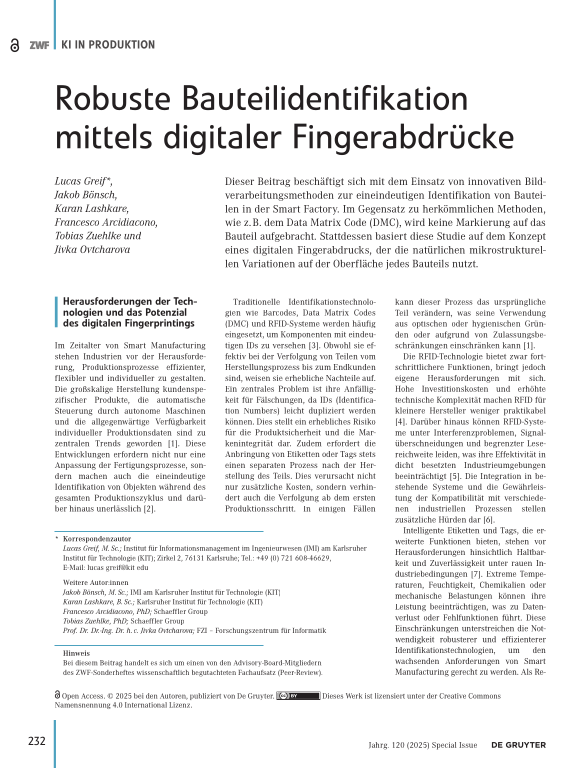 Cover der Publikation