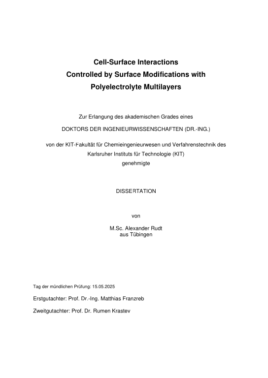 Cover der Publikation