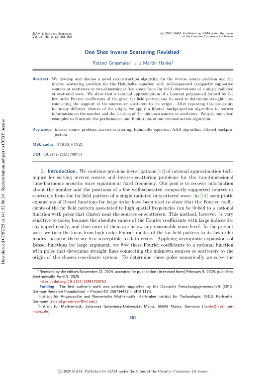 Cover der Publikation