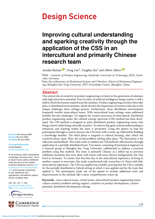 Cover der Publikation