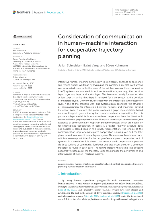 Cover der Publikation