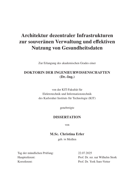 Cover der Publikation
