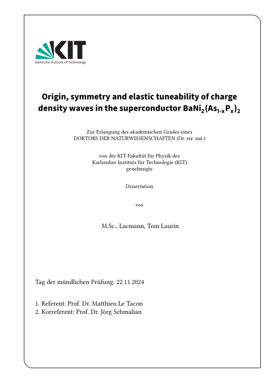 Cover der Publikation