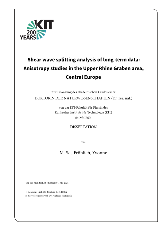 Cover der Publikation